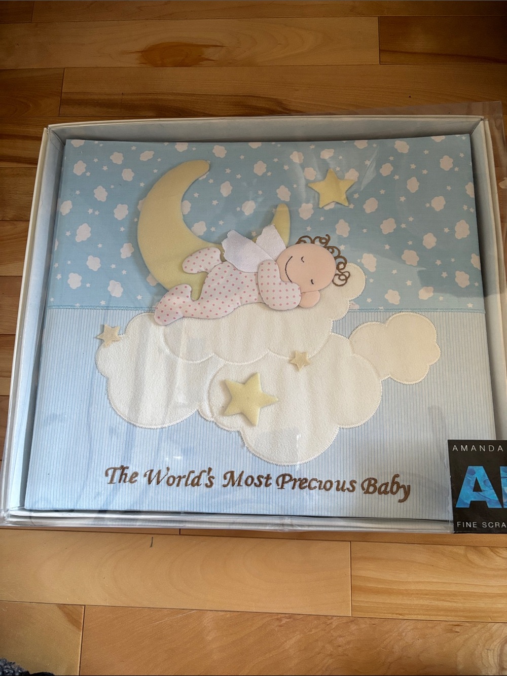 Amanda Blu “World’s Most Precious Baby” Scrapbook w/ materials
